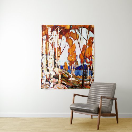 Decorative Landscape by Tom Thomson Tapestry