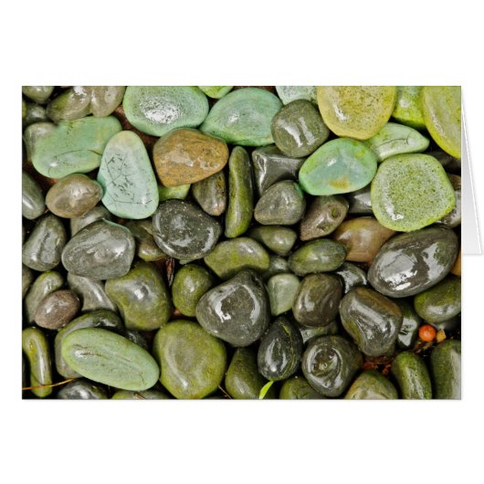 Decorative landscaping rocks cards (Front Horizontal)