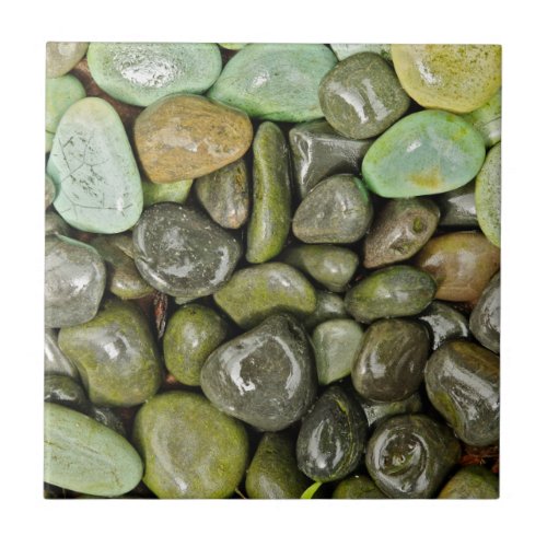 Decorative landscaping rocks tile