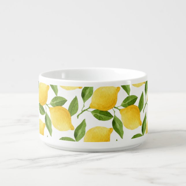 Decorative lemons chili  bowl (Center)