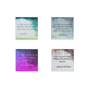 Decorative Magnet Set, with Quotes