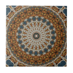 Decorative Mandala Ceramic Tile
