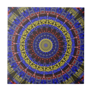 Decorative Mandala  Ceramic Tile