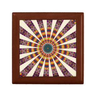 Decorative Mandala Gift Box