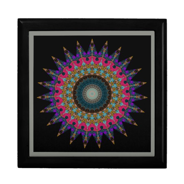  Decorative Mandala Gift Box (Front)