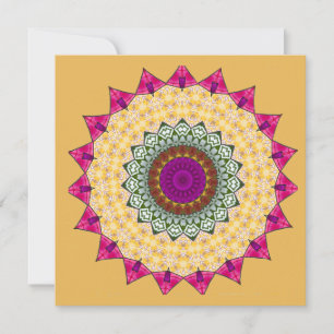 Decorative Mandala Invitation