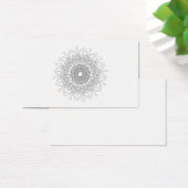 Decorative mandala isolated on white background. (Desk)