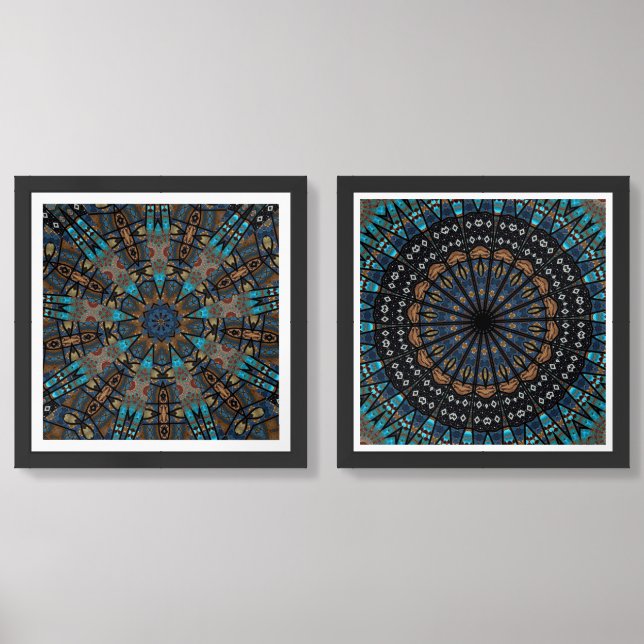  Decorative Mandala Wall Art Sets (Front)
