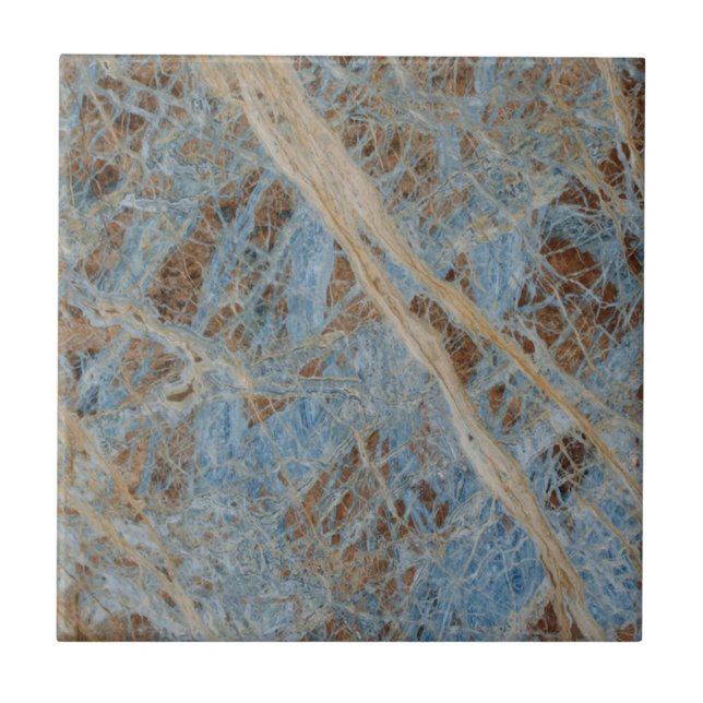 Decorative Marble Print Ceramic Tile (Front)