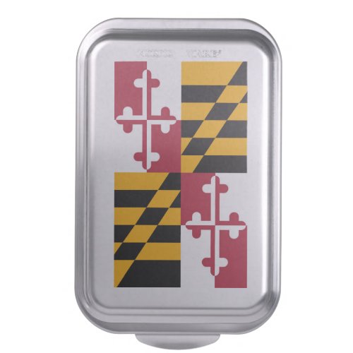 Decorative Maryland State Flag Cake Pan