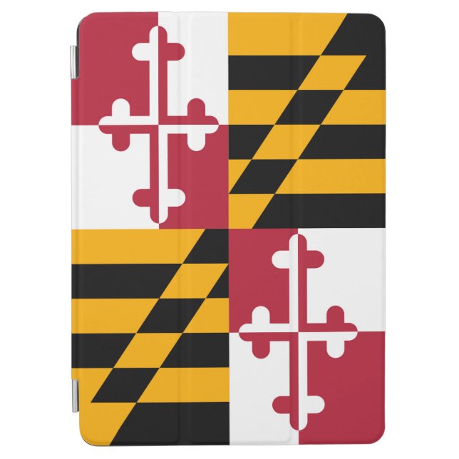 Decorative Maryland State Flag iPad Air Cover (Front)