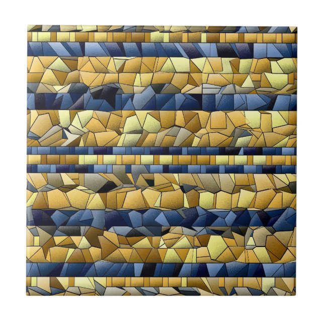 Decorative Mosaic  Ceramic Tile (Front)