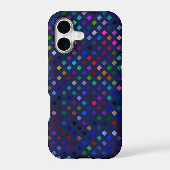 Decorative Mosaic Tiles Pattern #2 Iphone Case (Back)