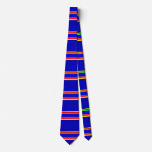decorative motif neck tie