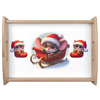 Decorative Mouse Serving Tray