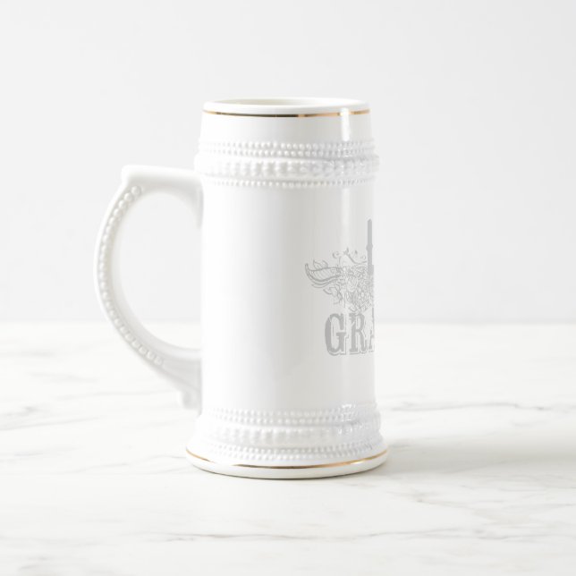 Decorative Mug with Love & Gratitude Lettering (Left)
