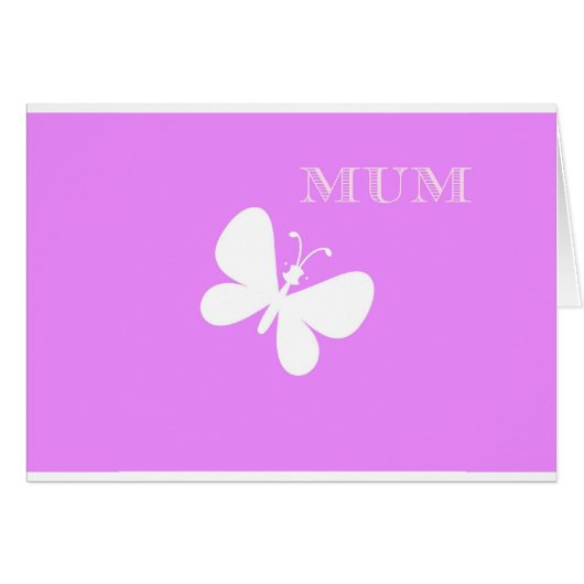Decorative Mum Cards (Front Horizontal)