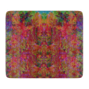 Decorative Mystic Colorful Pink Theme Cutting Board