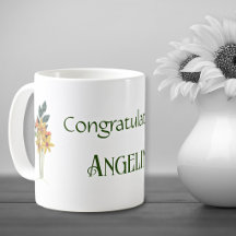 Decorative Name Paper Quilled Flowers All-Occasion