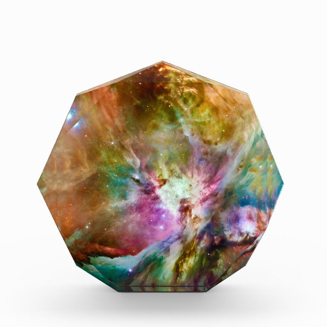 Decorative Orion Nebula Galaxy Space Photo Award (Front)