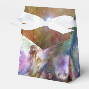 Decorative Orion Nebula Galaxy Space Photo Favor Boxes