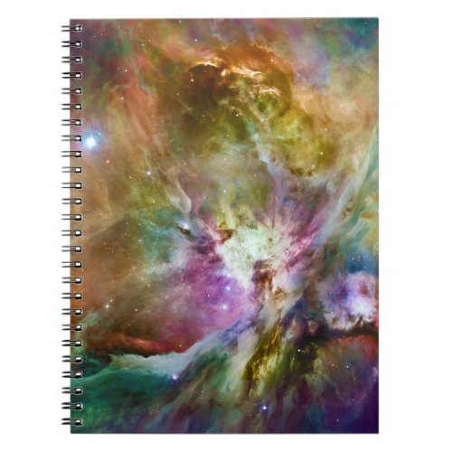 Decorative Orion Nebula Galaxy Space Photo Notebook