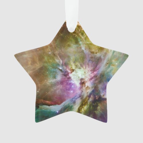 Decorative Orion Nebula Galaxy Space Photo Ornament