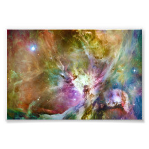 Decorative Orion Nebula Galaxy Space Photo Print