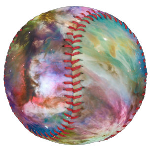 Decorative Orion Nebula Galaxy Space Photo Softball