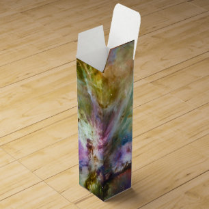 Decorative Orion Nebula Galaxy Space Photo Wine Gift Box