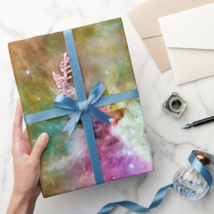 Decorative Orion Nebula Galaxy Space Photo Wrapping Paper