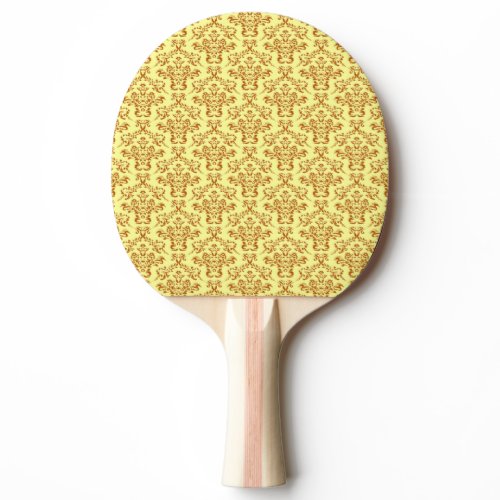 Decorative ornamental ping pong paddle