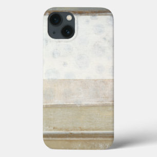 Decorative Panel Painting in Neutral Colors iPhone 13 Case