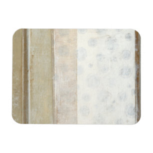 Decorative Panel Painting in Neutral Colors Magnet
