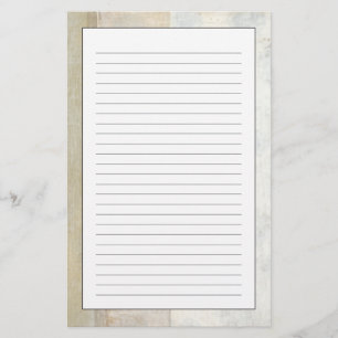 Decorative Panel Painting in Neutral Colors Stationery