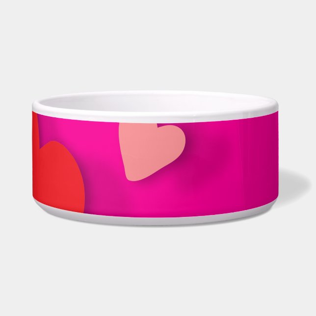 Decorative paper heart 2 bowl (Front)