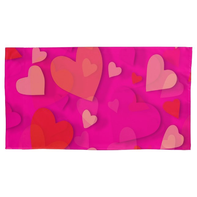 Decorative paper heart 2 pillow case (Front)