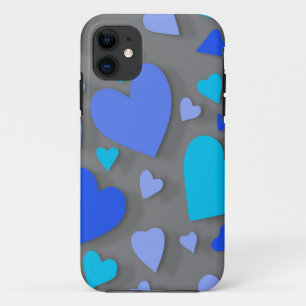 Decorative paper heart 4 iPhone 11 case
