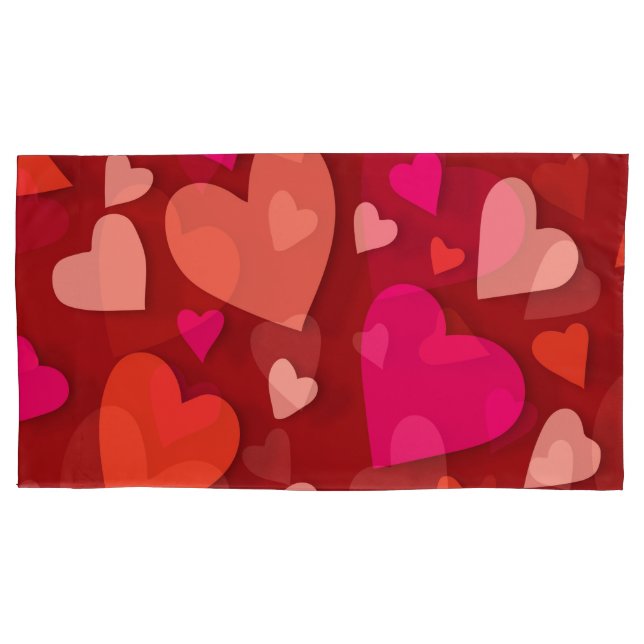Decorative paper heart 6 pillow case (Front)