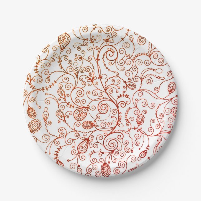 Decorative Paper Plates (Front)