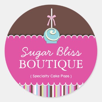 Decorative Pastry Chef Stickers by colourfuldesigns at Zazzle