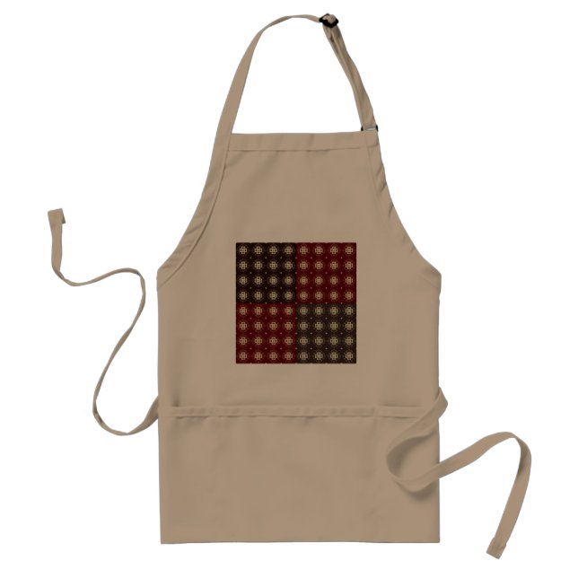 Decorative Pattern Adult Apron (Front)