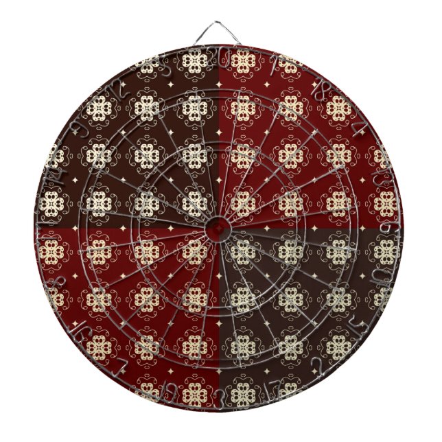 Decorative Pattern Dart Board (Front)