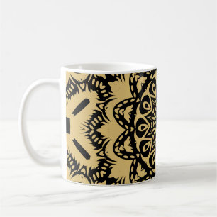Decorative pattern in oriental style. Color in boo Coffee Mug