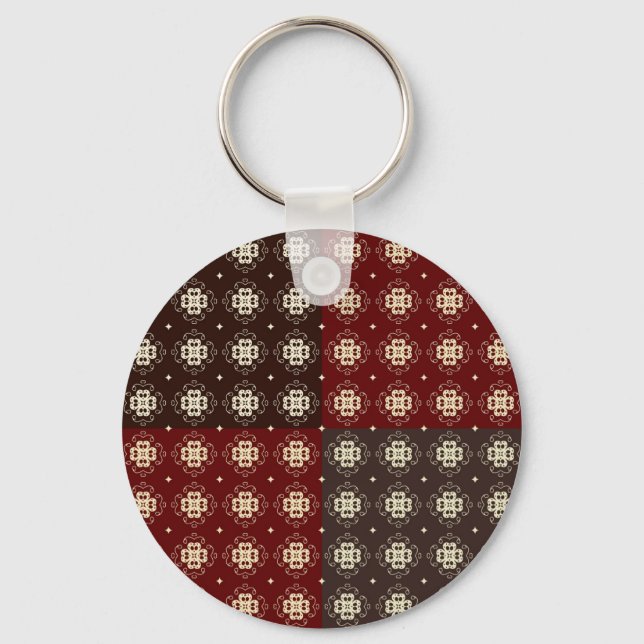 Decorative Pattern Keychain (Front)