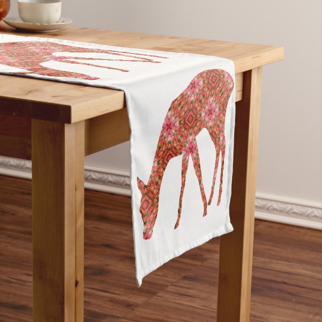 Decorative pattern long table runner (In Situ)