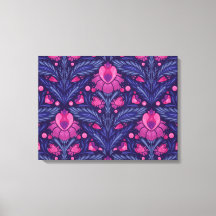 Decorative pattern with hearts