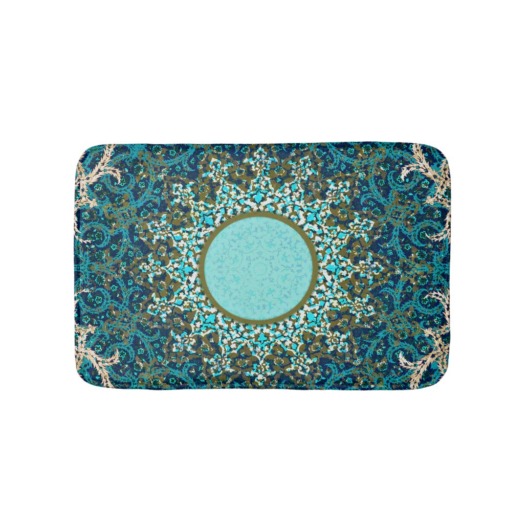 Decorative Persian Bath Mat Zazzle