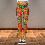 Decorative Persian Floral Print Leggings<br><div class="desc">Decorative Persian Floral Print</div>