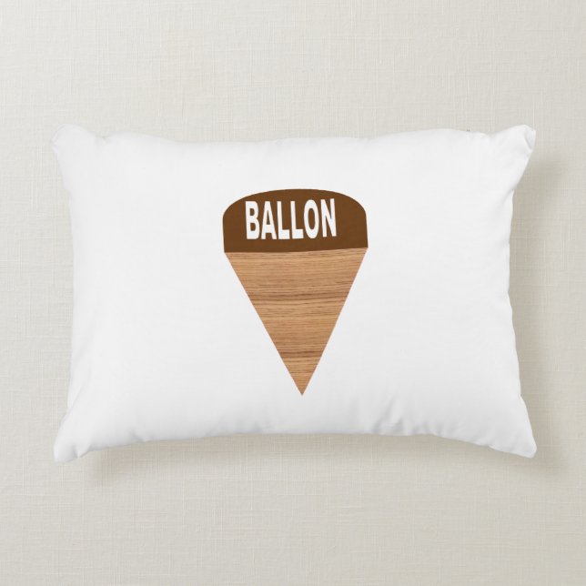 Decorative pillow for kids  ICE  BALLOON (Front)